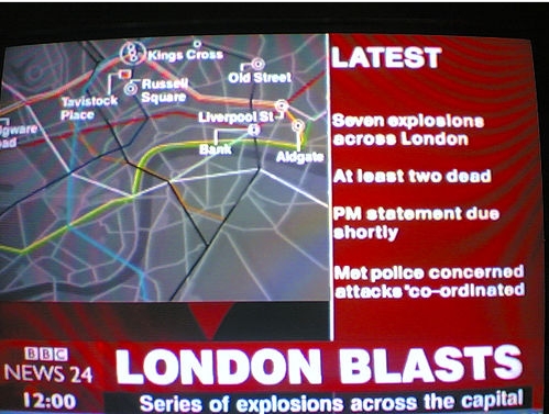 bbc news 7 blasts