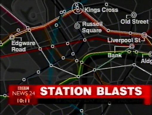 bbc showing multipled blasts